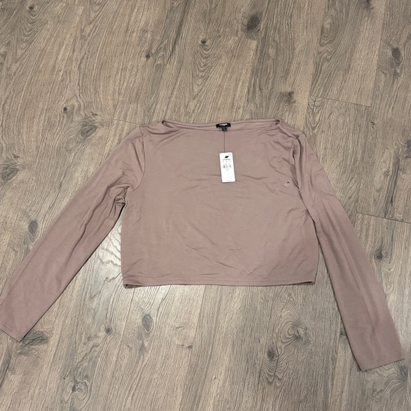 Express Supersoft Fitted Boat Neck Baby Tee - Size XL - NEW WITH TAGS!!   tops - Picture 2 of 6